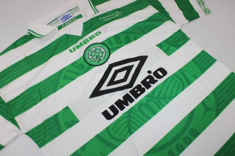 AAA(Thailand) Celtic 1998 Home Retro Soccer Jersey