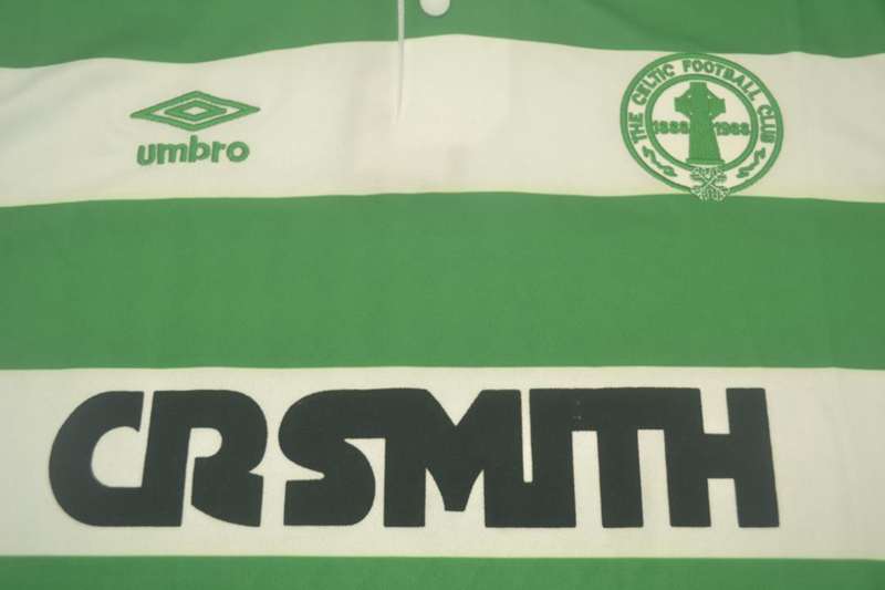 AAA(Thailand) Celtic 1987/89 Home Retro Soccer Jersey