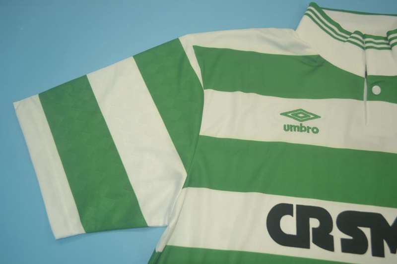 AAA(Thailand) Celtic 1987/89 Home Retro Soccer Jersey