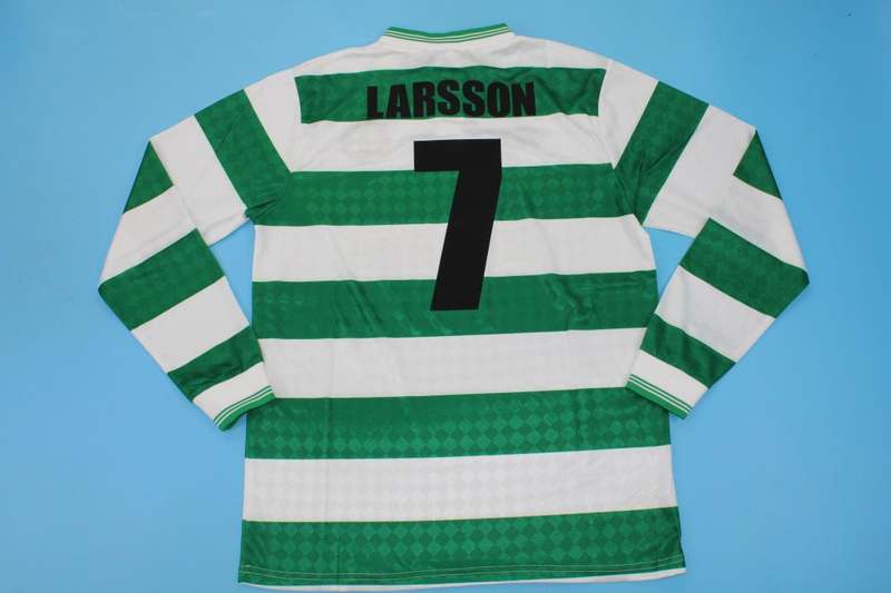 AAA(Thailand) Celtic 1987/89 Home Retro Soccer Jersey (L/S)