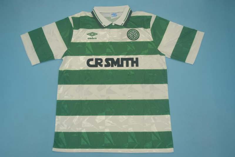 AAA(Thailand) Celtic 1989/91 Home Retro Soccer Jersey