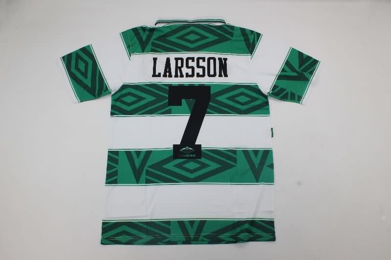 AAA(Thailand) Celtic 1993/95 Home Retro Soccer Jersey