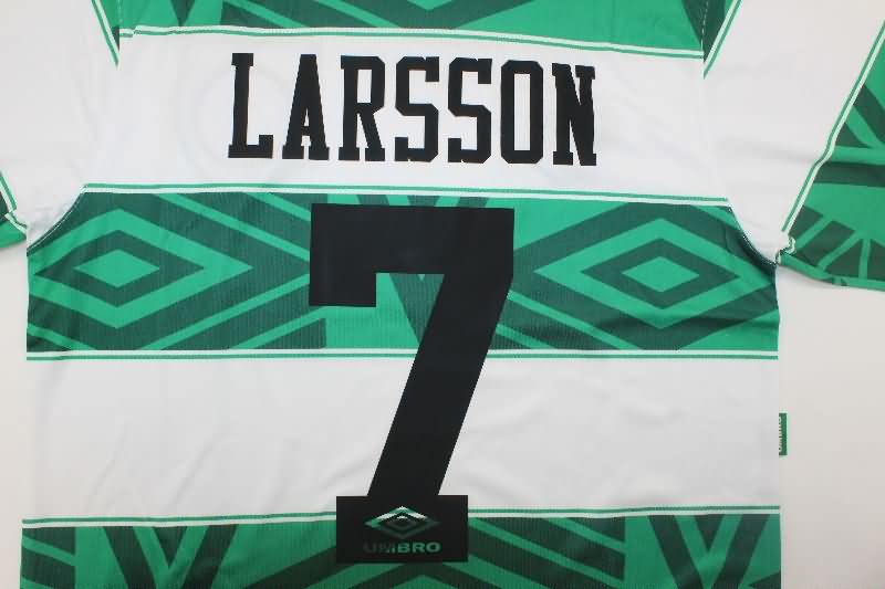 AAA(Thailand) Celtic 1993/95 Home Retro Soccer Jersey