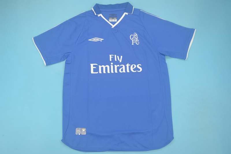 AAA(Thailand) Chelsea 2001/03 Home Retro Soccer Jersey