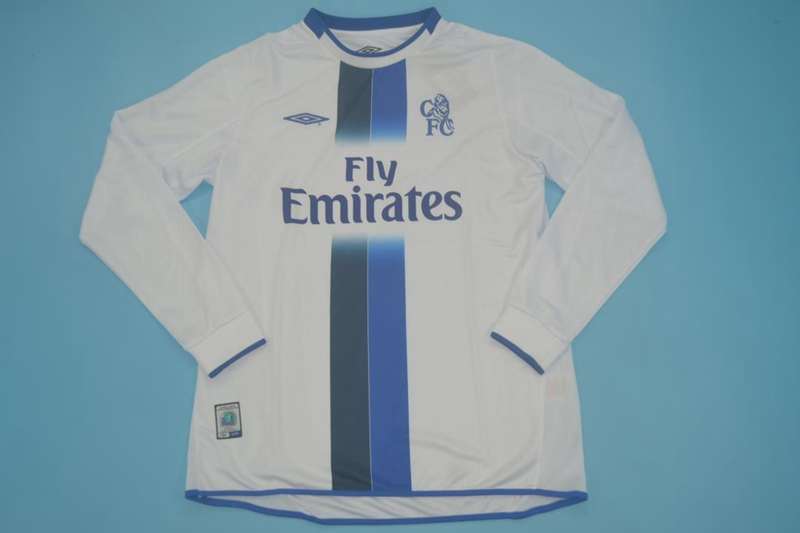 AAA(Thailand) Chelsea 2003/05 Away Retro Soccer Jersey(L/S)