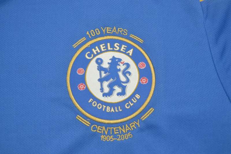 AAA(Thailand) Chelsea 2005/06 Home Retro Soccer Jersey