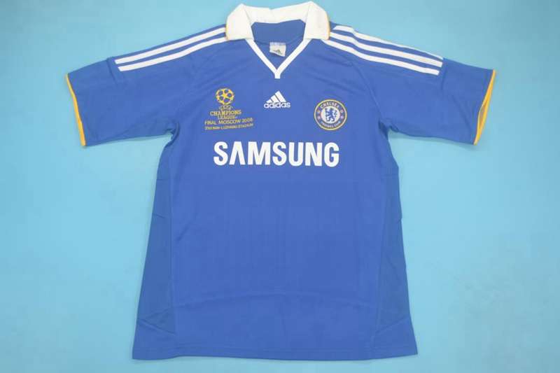 AAA(Thailand) Chelsea 2007/08 Home Retro Soccer Jersey