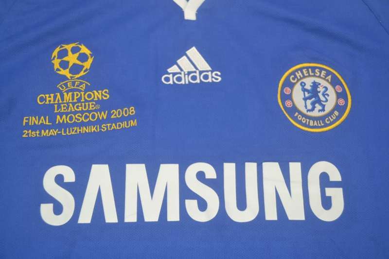 AAA(Thailand) Chelsea 2007/08 Home Retro Soccer Jersey