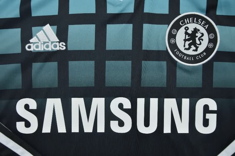 AAA(Thailand) Chelsea 2011/12 Away Retro Long Sleeve Soccer Jersey