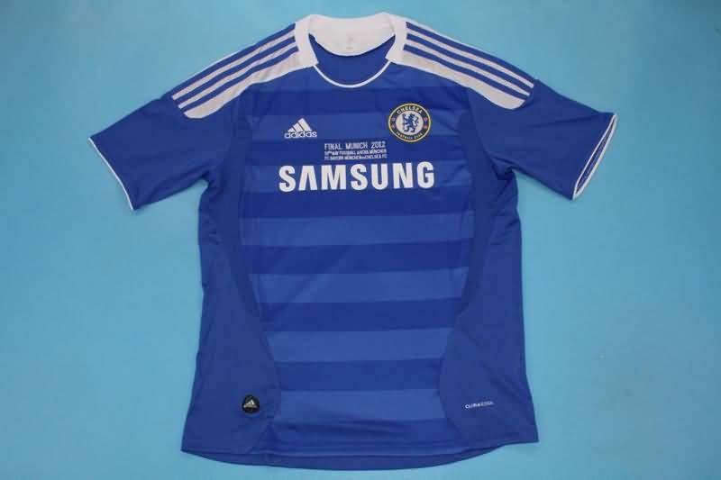 AAA(Thailand) Chelsea 2011/12 Home UCL Final Retro Soccer Jersey