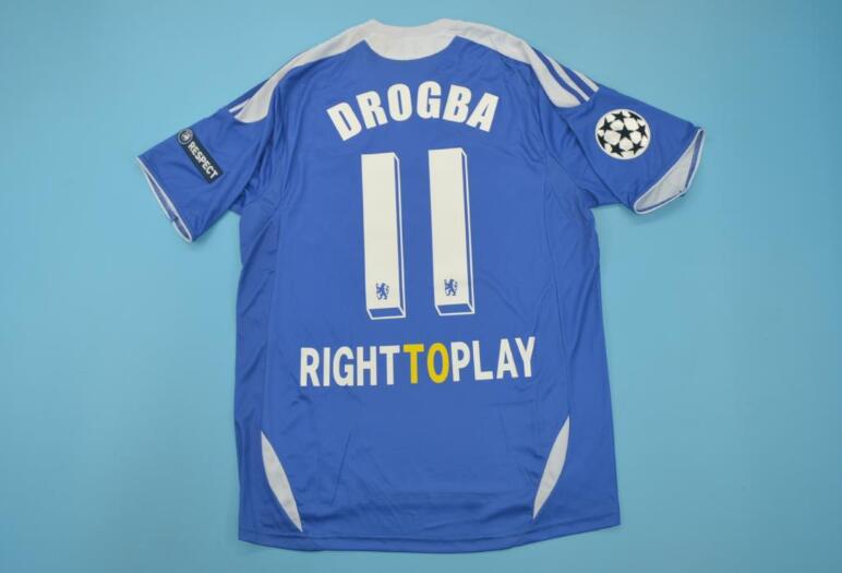 AAA(Thailand) Chelsea 2011/12 Home UCL Final Retro Soccer Jersey