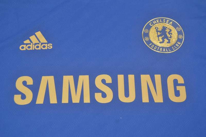AAA(Thailand) Chelsea 2012/13 Home Retro Soccer Jersey(L/S)