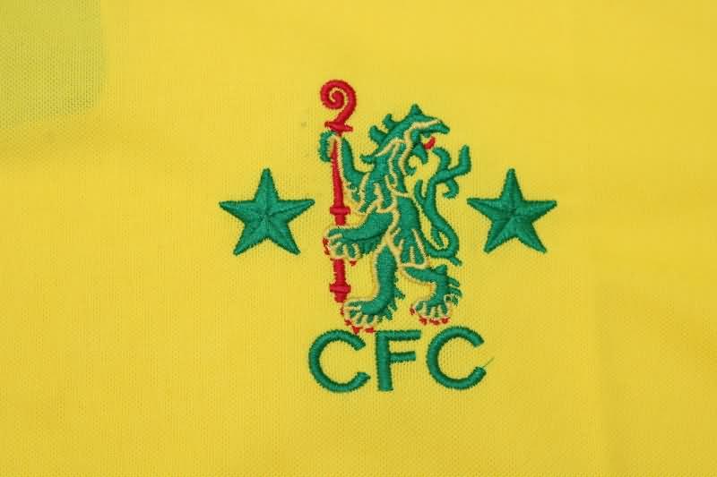 AAA(Thailand) Chelsea 1980 Yellow Retro Soccer Jersey