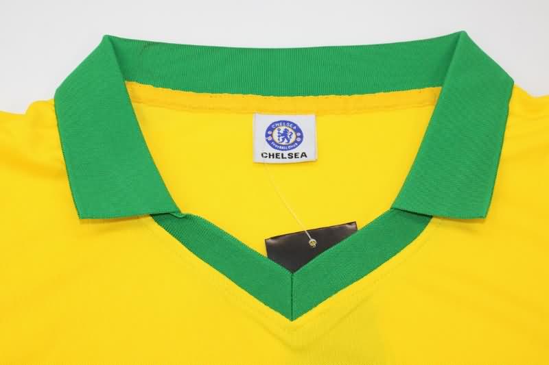 AAA(Thailand) Chelsea 1980 Yellow Retro Soccer Jersey