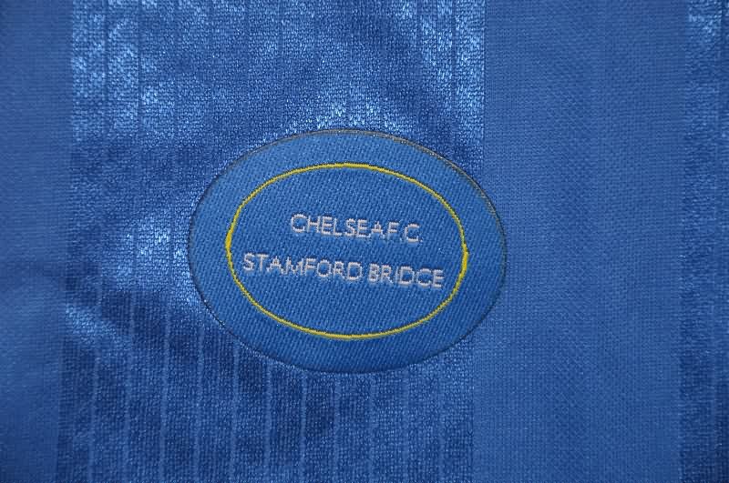 AAA(Thailand) Chelsea 1997/99 Home Long Sleeve Retro Soccer Jersey