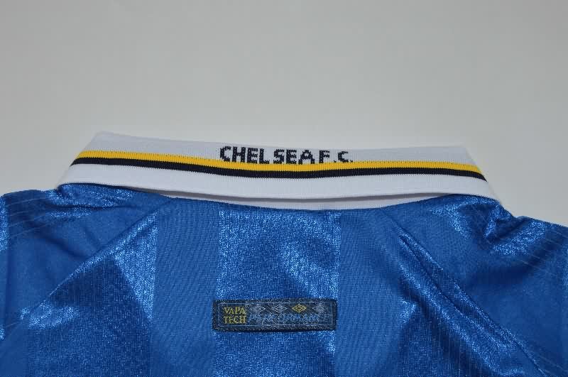 AAA(Thailand) Chelsea 1997/99 Home Long Sleeve Retro Soccer Jersey