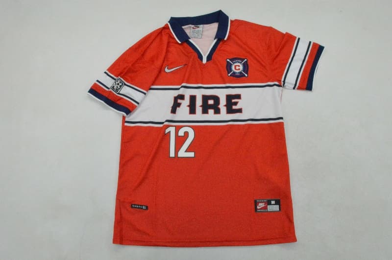 AAA(Thailand) Chicago Fire 1998 Home Retro Soccer Jersey