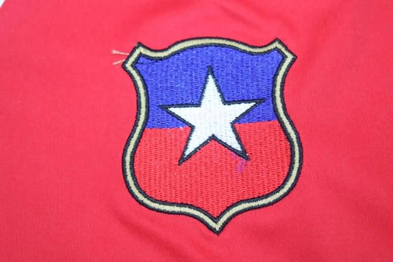 AAA(Thailand) Chile 1982 Home Long Slevee Retro Soccer Jersey