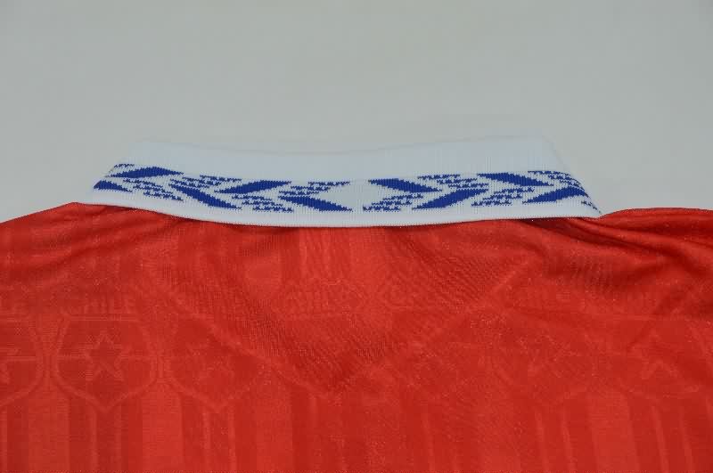 AAA(Thailand) Chile 1995 Home Retro Soccer Jersey