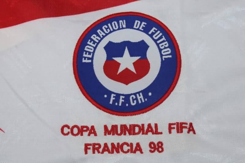 AAA(Thailand) Chile 1998 Away Retro Soccer Jersey