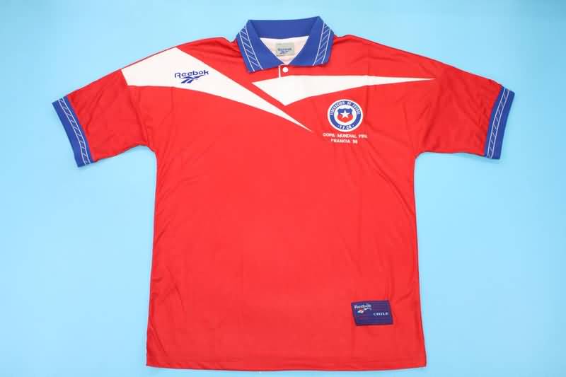 AAA(Thailand) Chile 1998 Home Retro Soccer Jersey