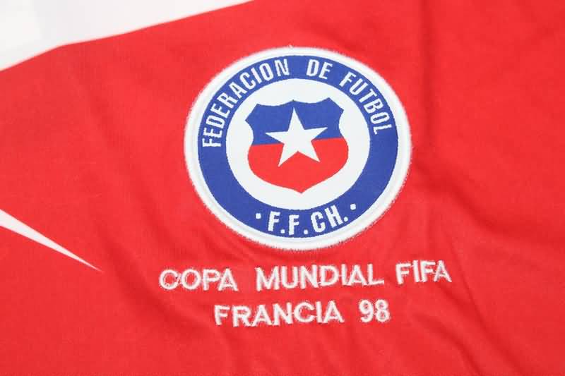 AAA(Thailand) Chile 1998 Home Retro Soccer Jersey