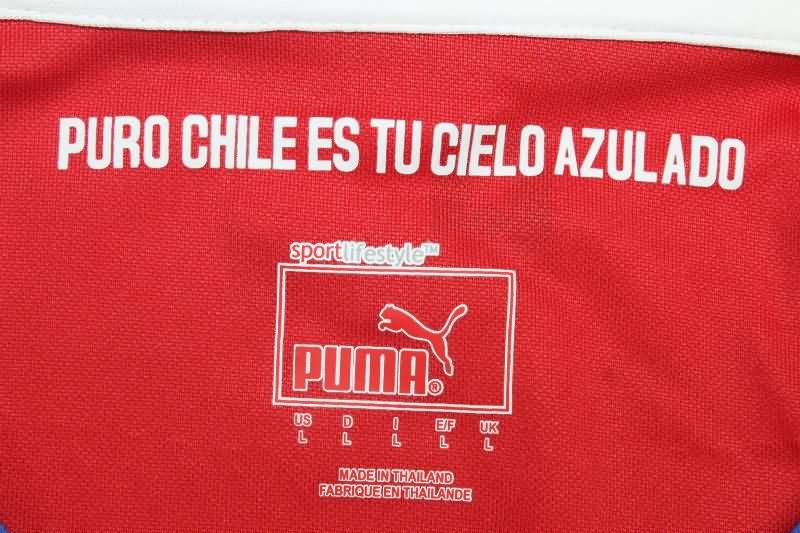 AAA(Thailand) Chile 2014 Home Retro Soccer Jersey