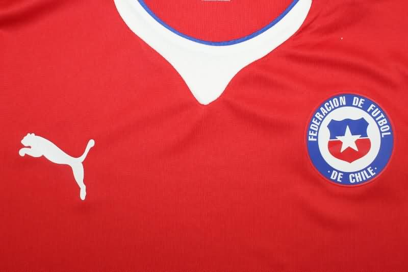 AAA(Thailand) Chile 2014 Home Retro Soccer Jersey