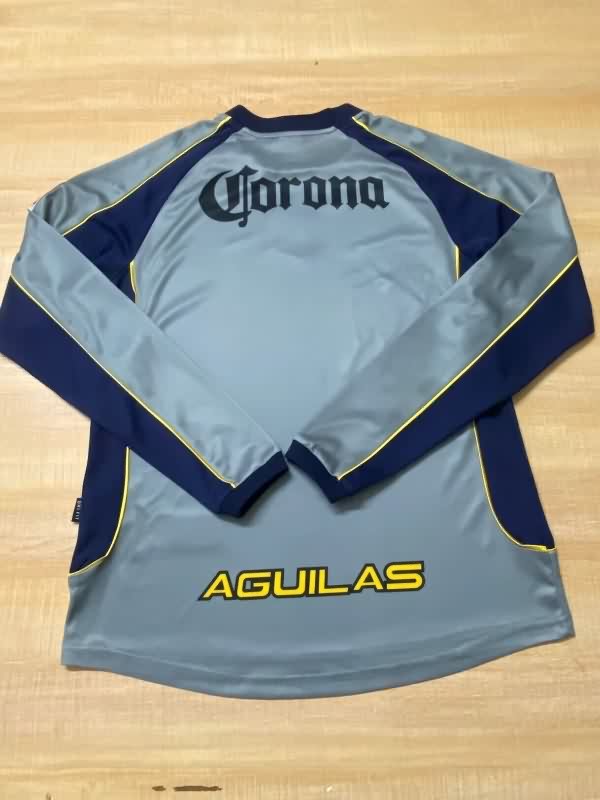 AAA(Thailand) Club America 2001/02 Third Long Sleeve Retro Soccer Jersey