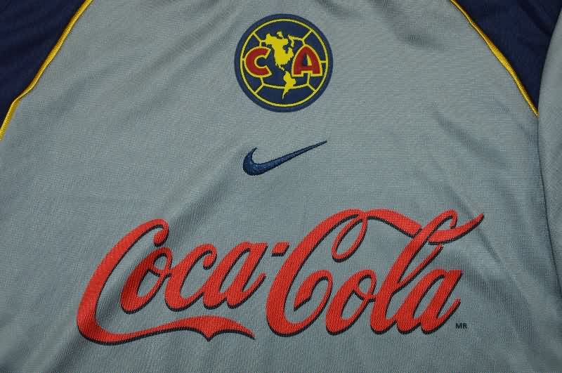 AAA(Thailand) Club America 2001/02 Third Long Sleeve Retro Soccer Jersey