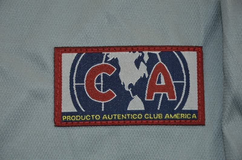 AAA(Thailand) Club America 2001/02 Third Long Sleeve Retro Soccer Jersey