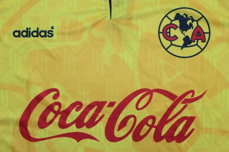 AAA(Thailand) Club America 1998/99 Home Long Sleeve Retro Soccer Jersey