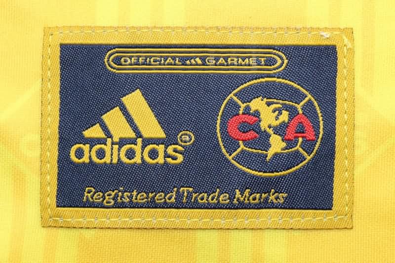 AAA(Thailand) Club America 1998/99 Home Long Sleeve Retro Soccer Jersey