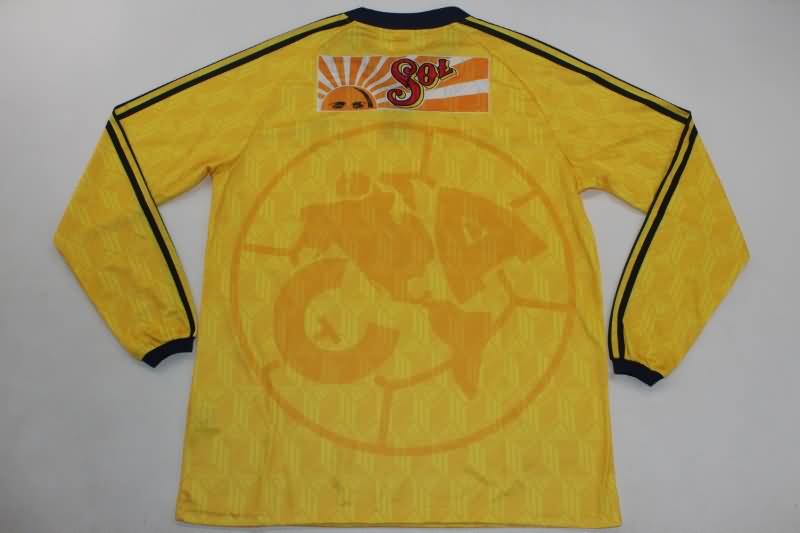 AAA(Thailand) Club America 1998/99 Home Long Sleeve Retro Soccer Jersey