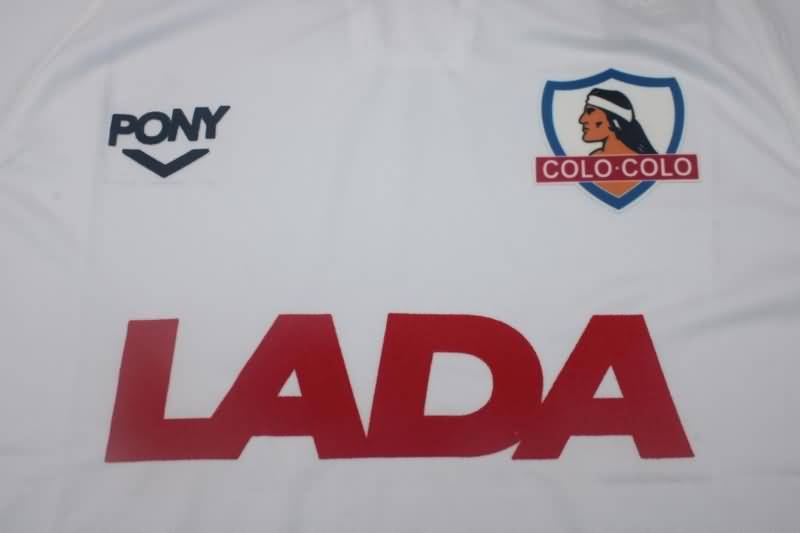 AAA(Thailand) Colo Colo 1992 Retro Home Soccer Jersey