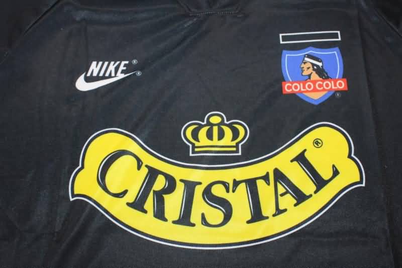 AAA(Thailand) Colo Colo 1995 Retro Away Long Sleeve Soccer Jersey