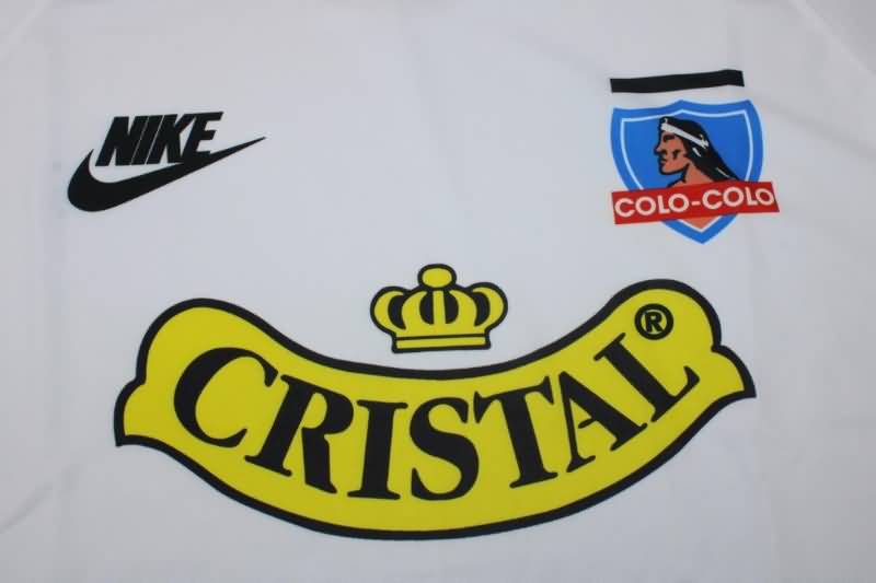 AAA(Thailand) Colo Colo 1995 Retro Home Soccer Jersey