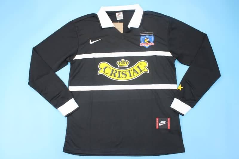AAA(Thailand) Colo Colo 1996 Away Retro Long Sleeve Soccer Jersey