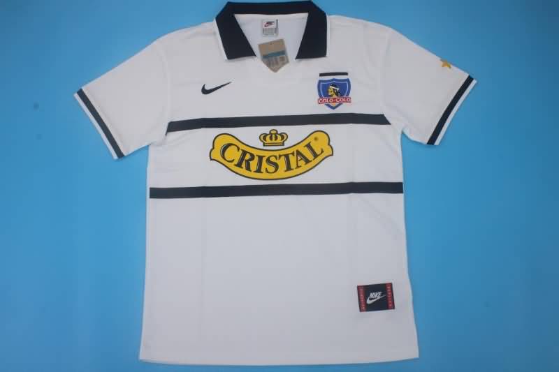 AAA(Thailand) Colo Colo 1996 Retro Home Soccer Jersey