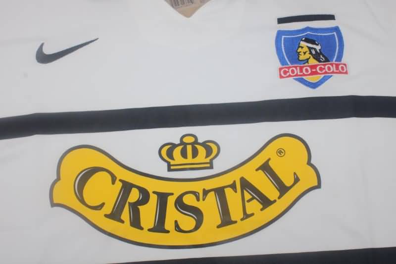 AAA(Thailand) Colo Colo 1996 Retro Home Soccer Jersey