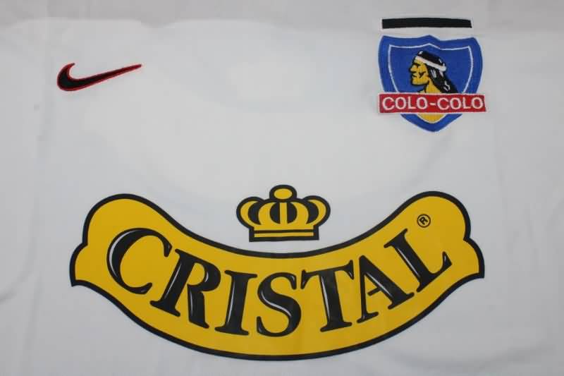 AAA(Thailand) Colo Colo 1999 Retro Home Soccer Jersey