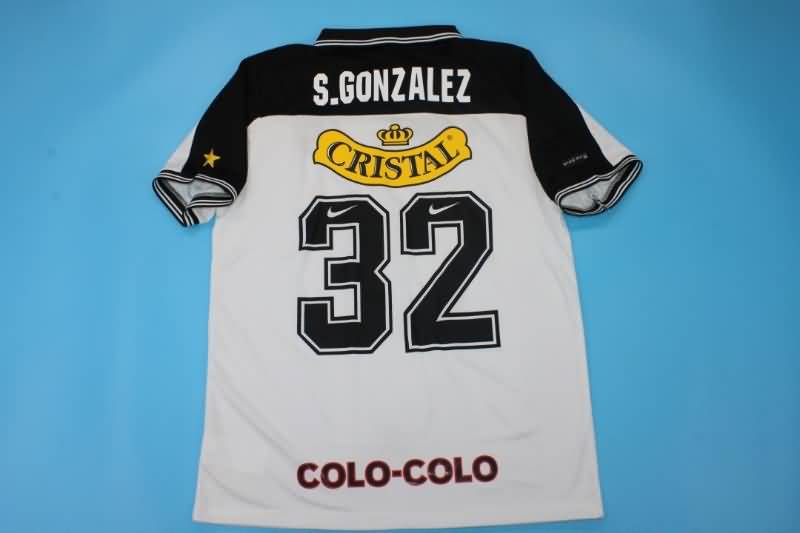 AAA(Thailand) Colo Colo 1999 Retro Home Soccer Jersey