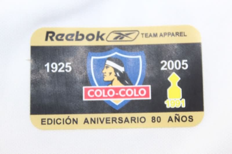 AAA(Thailand) Colo Colo 2005 Home Retro Soccer Jersey
