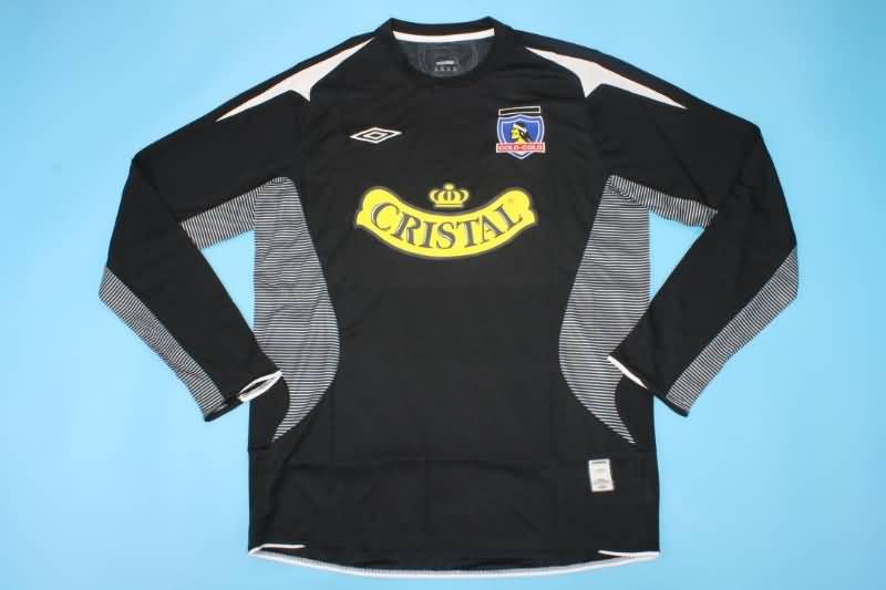 AAA(Thailand) Colo Colo 2006 Away Long Sleeve Retro Soccer Jersey