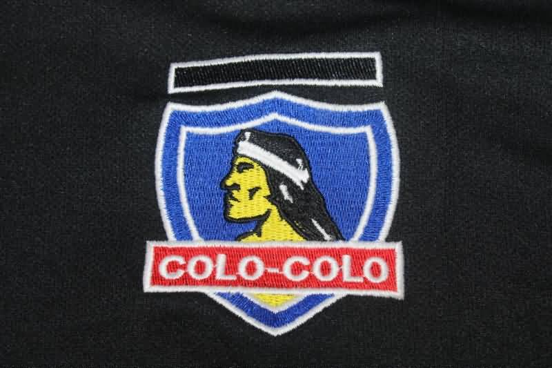 AAA(Thailand) Colo Colo 2006 Away Long Sleeve Retro Soccer Jersey