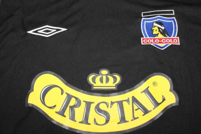 AAA(Thailand) Colo Colo 2006 Away Long Sleeve Retro Soccer Jersey