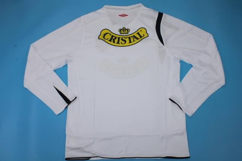 AAA(Thailand) Colo Colo 2006 Home Long Sleeve Retro Soccer Jersey