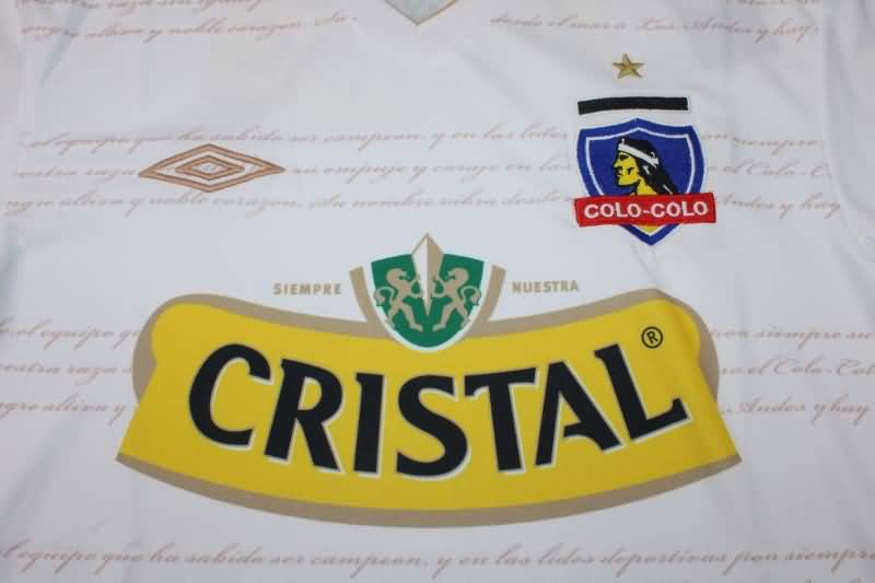 AAA(Thailand) Colo Colo 2011 Retro Home Soccer Jersey