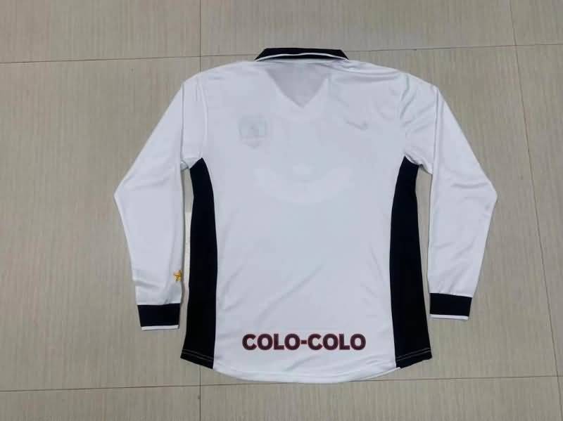 AAA(Thailand) Colo Colo 1997/98 Home Retro Long Sleeve Soccer Jersey