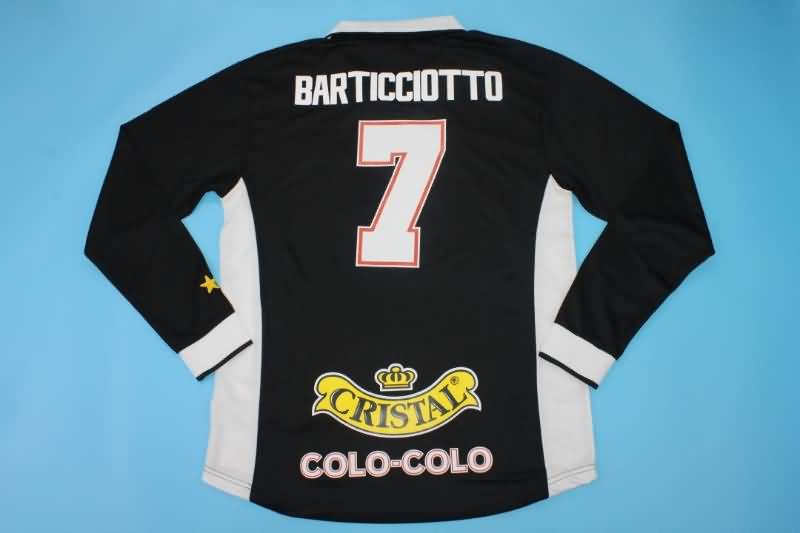 AAA(Thailand) Colo Colo 1997/99 Retro Away Long Sleeve Soccer Jersey